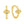 VFE0635 Evil Eye Huggie Hoop Earrings