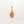 VFD0124 Pink Teardrop Cubic Zirconia Charm Pendant For Necklace Making