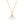 VFX0371 Marquise Cubic Zirconia Opal Flower Pendant Necklace