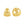 VFE0647 Ribbed Huggie Earrings