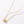 VFX0193 Geometric Rectangular Zircon Pendant Necklace