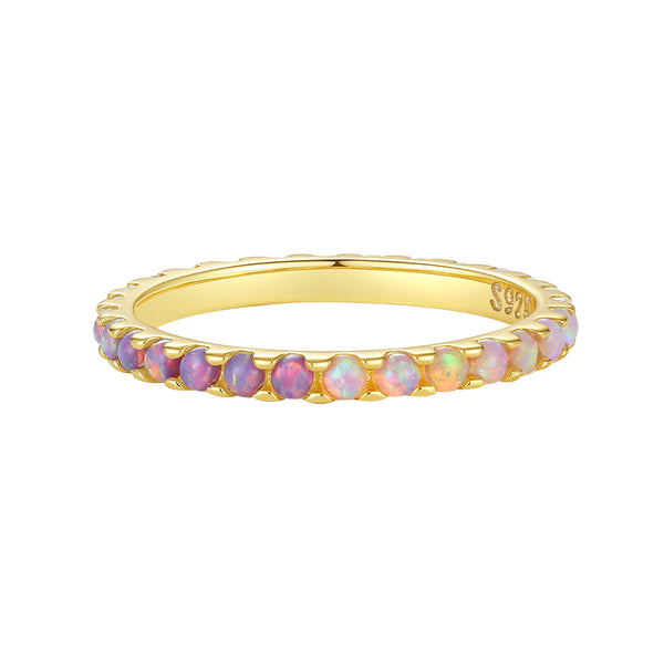 VFJ0234 Purple Gradient Opal Ring