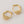 FE2154 925 Sterling Silver Cubic Zirconia Flower Hoop Earrings
