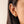 FE2229 925 Sterling Silver Number 6 Arched Hoop Earrings