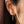FE2158 925 Sterling Silver Cubic Zirconia Spike Hoop Earrings