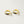 FE2773 925 Sterling Silver CZ Black Enamel Hoop Earrings