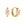 VFE0183 Quartet Marquise Hoop Earrings