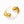 BVFE0719 Faceted Comma Half Hoop Earrings