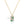 VFX0394 Opal Rectangle Lattice Necklace