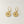FE2791 925 Sterling Silver 12 Constellation Compass Dangle Hoop Earrings