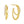 VFE0643 Nura Wrap Half Hoop Earring