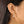 FE2104 Shell Pearl Pave Cubic Zirconia Hoop Earrings