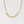 PN0180 925 Sterling Silver Irregular Gold Bead Freshwater Pearl Necklace