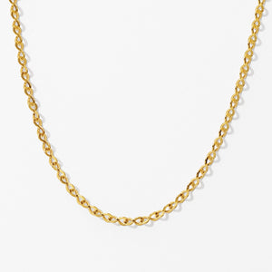 FX1286 925 Sterling Silver Classic Chain Necklaces