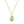 VFX0720 Oval Natural Stone Pendant Necklaces