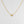 FX1176 925 Sterling Silver Pave Zircon Evil Eye Pendant Necklace