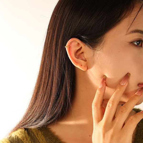 FE3164 Twist Rope Ear Cuff