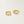 FE2915 925 Sterling Silver Rectangle Crystal Hoop Earrings
