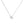 FX1175 925 Sterling Silver Zirconia Pendant Necklace