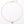 VFX0206 Hollow Circle Zirconia Pendant Necklace