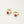 FE2866 925 Sterling Silver Heart Ruby Hoop Earrings