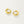 FE2896 925 Sterling Silver Chunky Rainbow Crystal Hoop Earrings