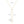 VFX0303 Lariat Zirconia Necklace