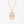 VFX0418 Honey Beee Mother Of Pearl Oval Pendant Necklace