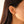 FE3212 Channel Set Baguette CZ Hoop Earring