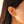 FE3189 Double Circle Flower Zirconia Earring
