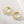 FE2063 925 Sterling Silver Claw Set Shell Pearl Hoop Earrings
