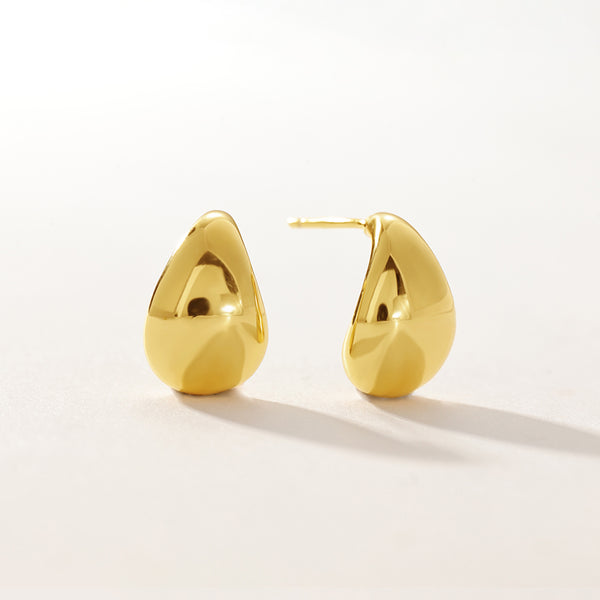 VFE0127 Comma Chunky Hoop Earring