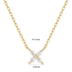 VFX0341 Marquise Cubic Zirconia Pendant Necklce