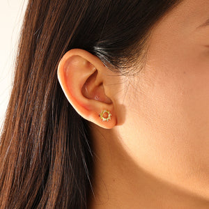 FE3142 Mini Starburst Stud Earring