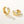 FE2073 925 Sterling Silver Charlotte Bold Huggie Hoop Earrings