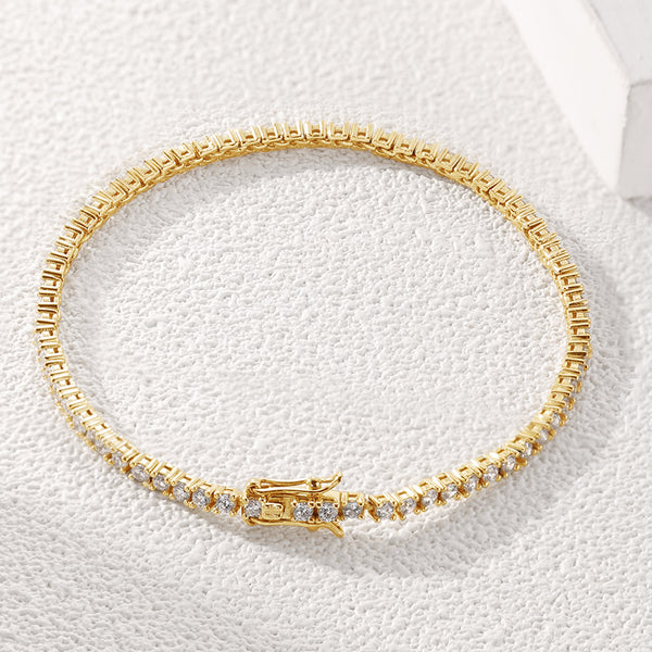 FS0310 925 Sterling Silver Women Tennis Bracelets