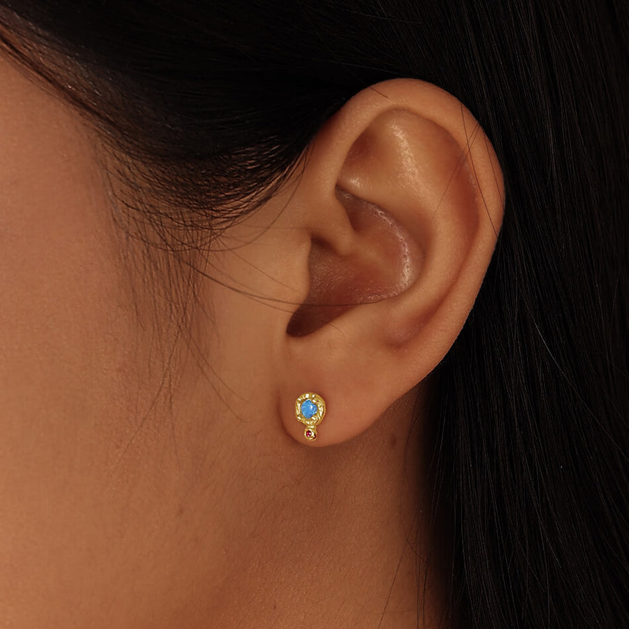 VFE0384 Mini Opal Studs Earring