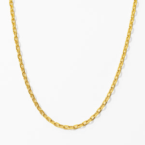 FX1293 925 Sterling Silver Simple Chain Necklaces