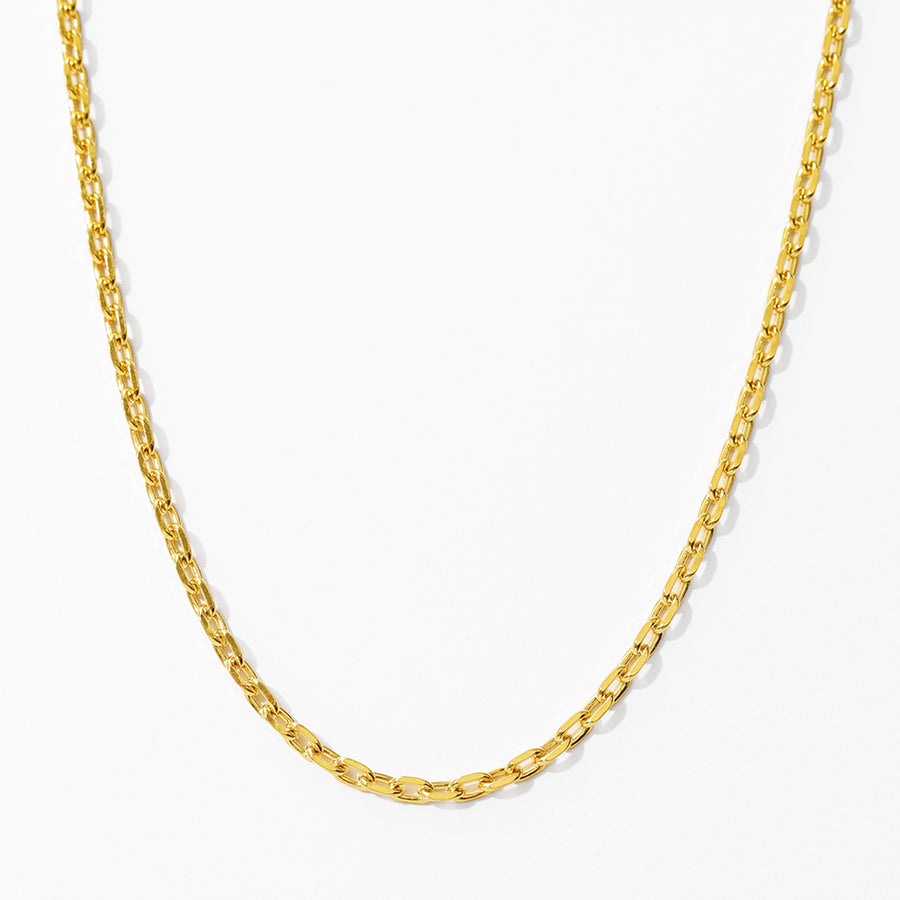 FX1293 925 Sterling Silver Simple Chain Necklaces
