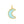 VFD0617 Amazonite Moon Charm