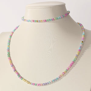 Mother Of Pearl Diy Beaded Necklace Bracelet