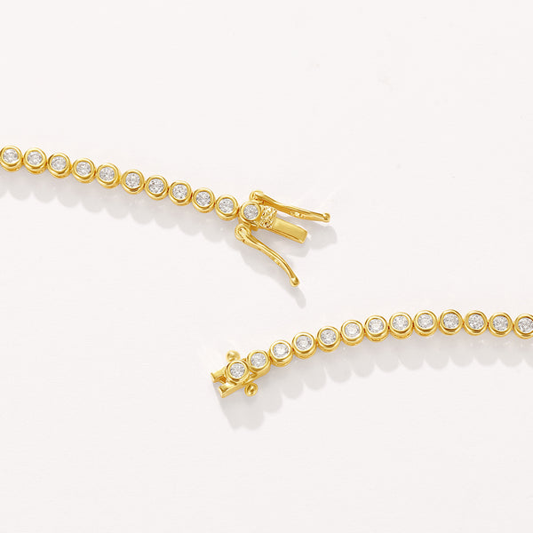 BVFS0714 Heart Tennis Bracelet