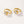 VFE0567 Geometric Square Moonstone Hoop Earring