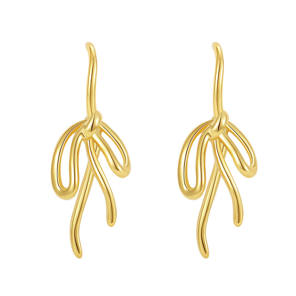 VFE0698 Bow Hook Earrings