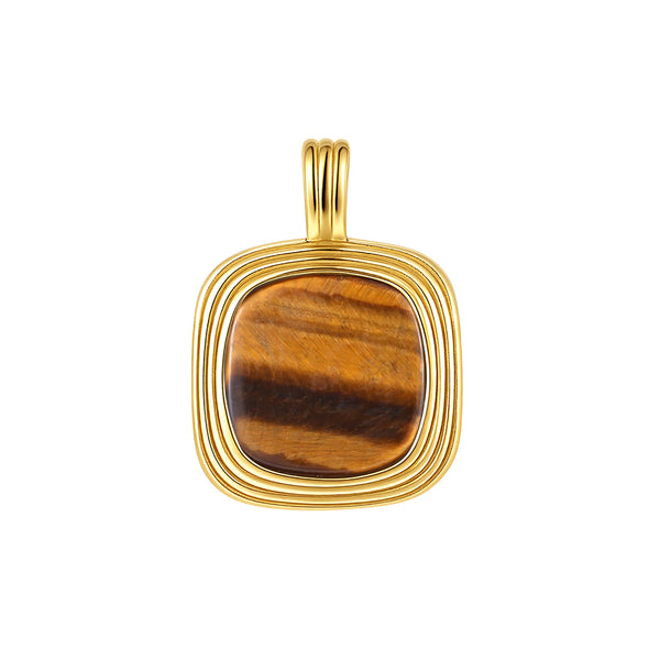 VFD0660 Tiger's Eye Pendant Charm