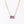 VFX0486 Plump Double Oval Crystal Necklace