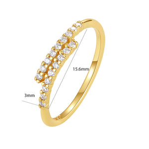 VFJ0575 Wrap Cubic Zirconia Ring