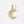 VFD0735 White Bread Pearl Moon Charm
