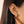 FE2118 925 Sterling Silver Baguette CZ Hoop Earrings