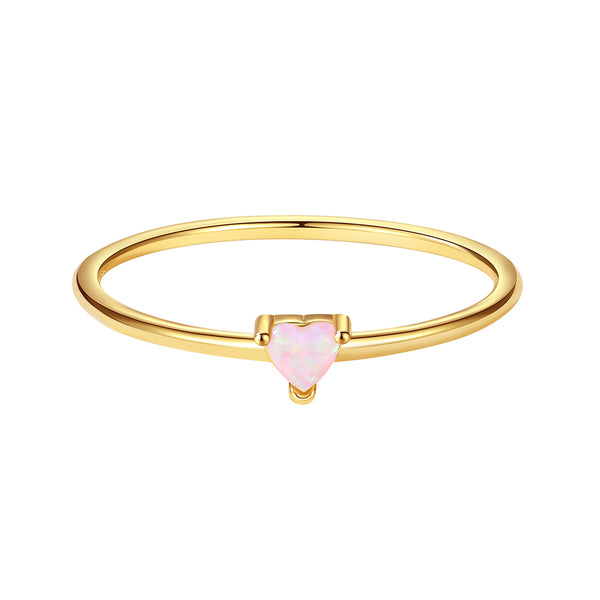 VFJ0274 Opal Heart Ring